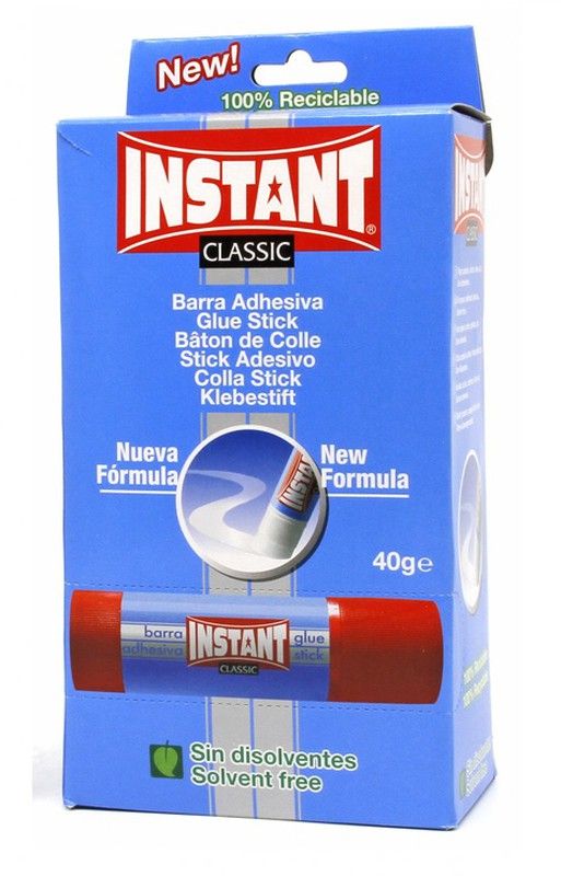 Pegamento INSTANT CLASSIC barra 40 gr.