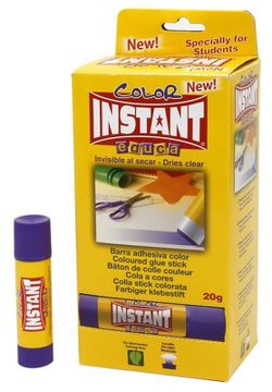 Pegament INSTANT EDUCA COLOR barra 20 gr.