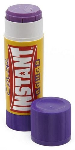 Pegament INSTANT EDUCA COLOR barra 40 gr.