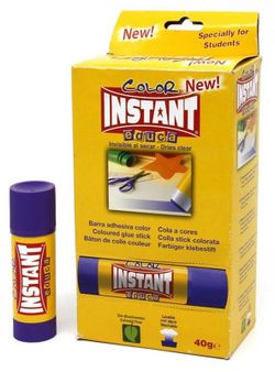 Pegament INSTANT EDUCA COLOR barra 40 gr.