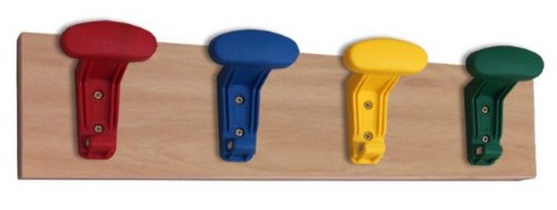 Perchero, 4 perchas colores