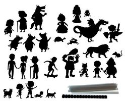 Personatges de contes ombres