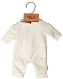Pijama beix amb gorra 38cm
