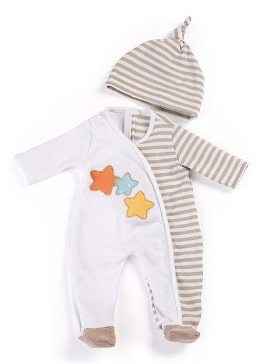 Pijama beige para muñeco 40 cm