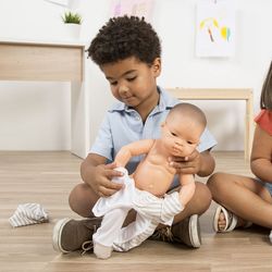 Pijama beige para muñeco 40 cm