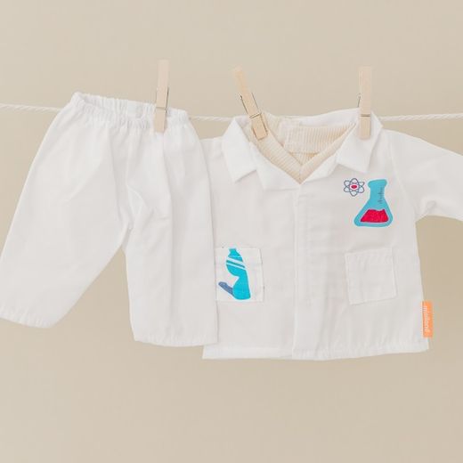 Vestit de científic 38 cm