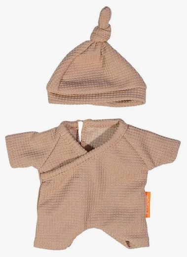 Pijama marrón con gorro 21cm