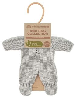 Pijama punt 21 cm gris