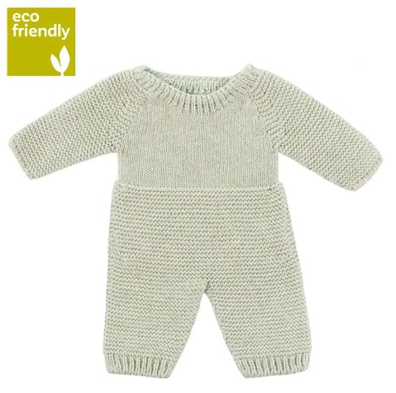 Pijama punto 32 cm verde