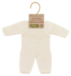 Pijama punt 40 cm blanc