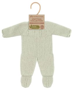 Pijama punto 40 cm verde