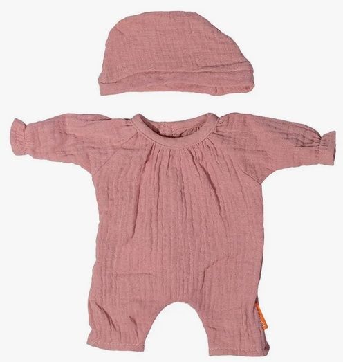 Pijama rosa con gorro 32 cm