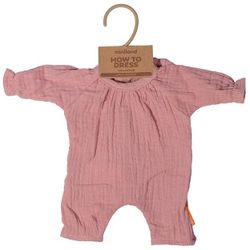 Pijama rosa amb gorra 38 cm
