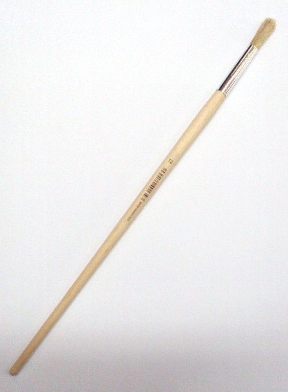 Pincel mango madera Nº 12