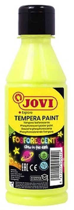 Pintura JOVI fosforescent 250 ml. groc