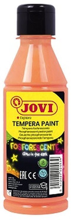 Pintura fosforescent JOVI 250 ml. Taronja