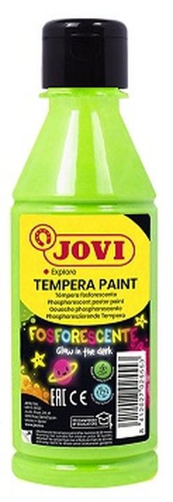 Pintura JOVI fosforescent 250 ml. Verd