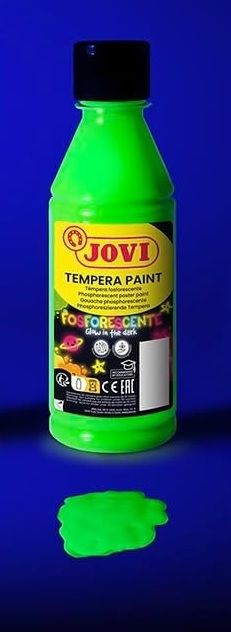 Pintura JOVI fosforescent 250 ml. Verd