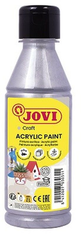 Pintura acrílica ACRYLIC PAINT 250 ml, plata