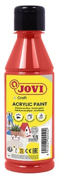 Pintura acrílica ACRYLIC PAINT 250 ml, vermell
