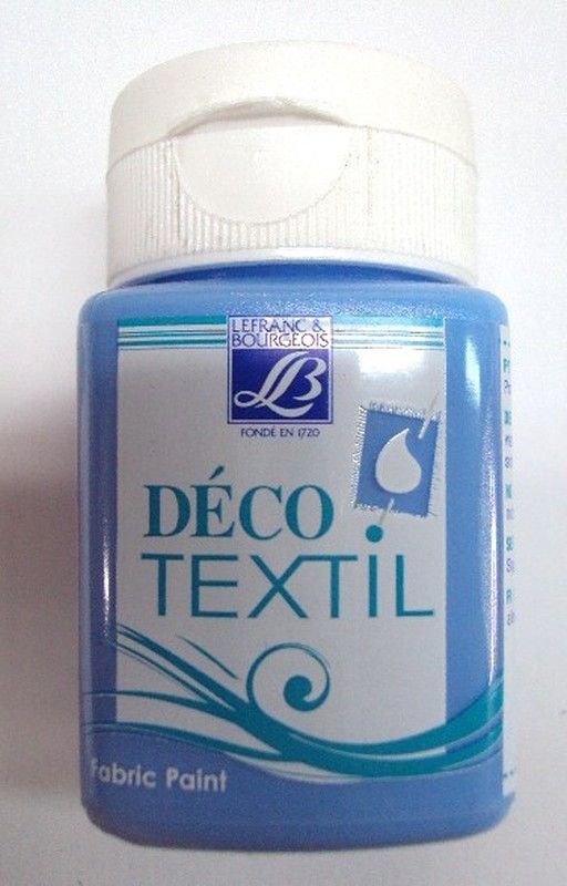 Pintura textil 50 ml. mar egeo (azul claro) - UE