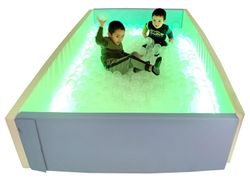 Piscina plegable amb llum LED