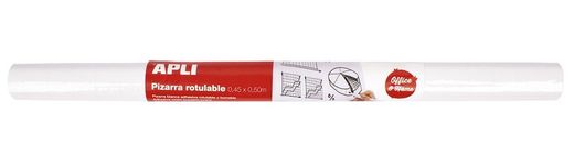 Pizarra blanca adhesiva en rollo 0,5 x 0,45 m