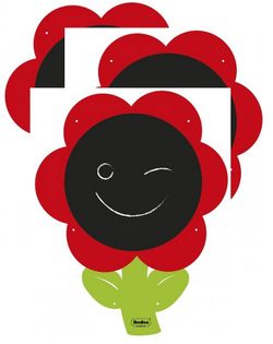 Pissarra Gegant flor Set 3 und.