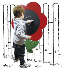 Pissarra Gegant flor Set 3 und.