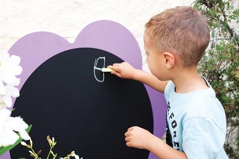 Pissarra Gegant flor Set 3 und.