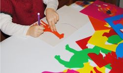 Plantillas educativas opacas: Animales de Zoo