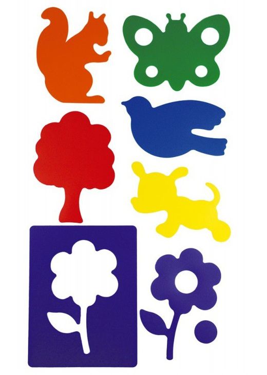 Plantillas Educativas opacas: En el Parque