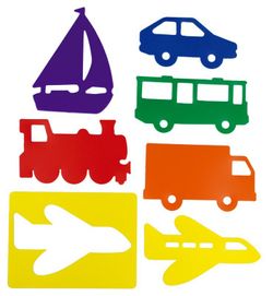 Plantilles educatives opaques: Transport