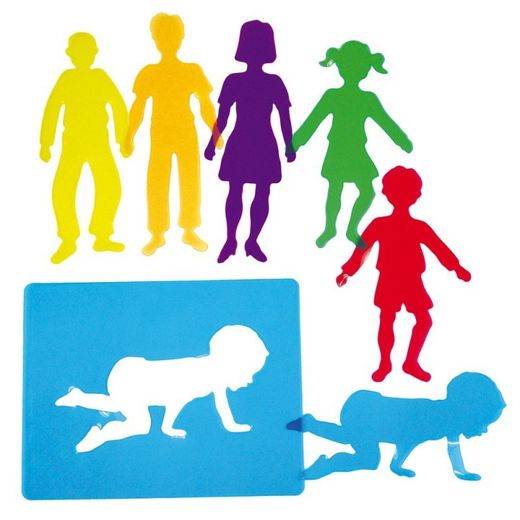 Plantillas Educativas: Personas traslúcidas
