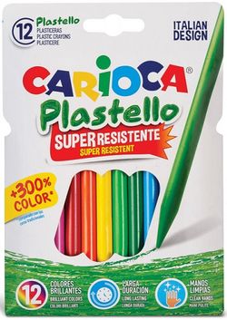 Plasticeres CARIOCA 12 colors