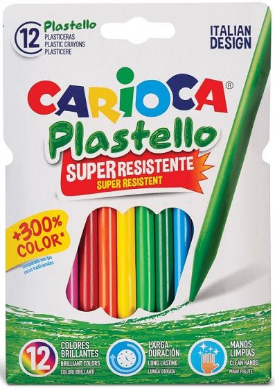Plasticeres CARIOCA 12 colors
