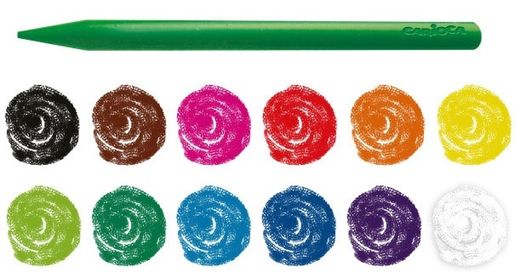 Plasticeres CARIOCA 12 colors