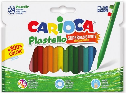Plasticeres CARIOCA 24 colors