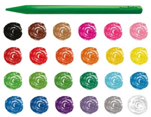 Plasticeres CARIOCA 24 colors