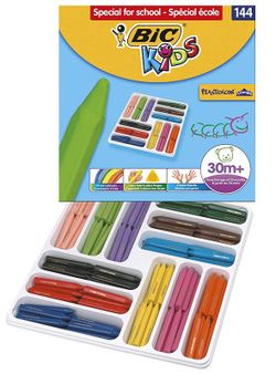 Plastidecor BIC-KIDS Triangular Peques Classpack 144 und.