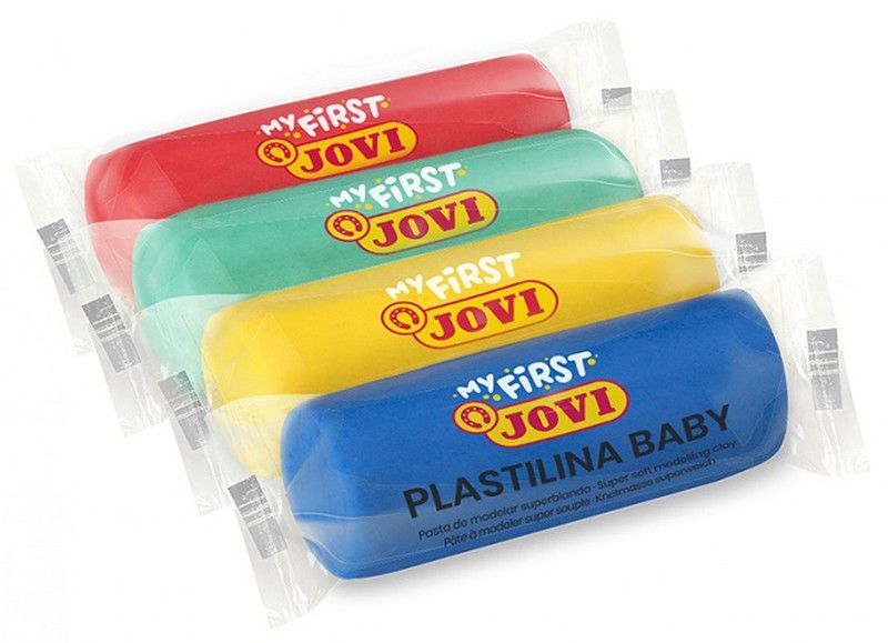 Plastilina Baby MY FIRST schoolpack 60 past. 38 gr. 4 colores surtidos