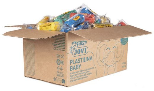 Plastilina Baby MY FIRST schoolpack 60 past. 38 gr. 4 colors assortits