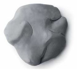 Plastilina GIOTTO PATPLUME 350 gr. Gris