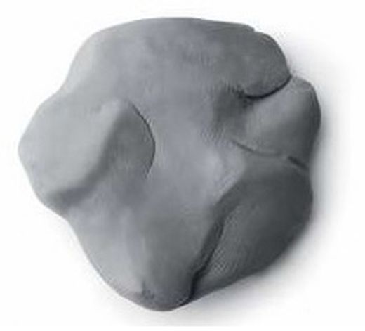 Plastilina GIOTTO PATPLUME 350 gr. Gris