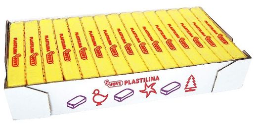 Plastilina JOVI 150 gr. Groc clar
