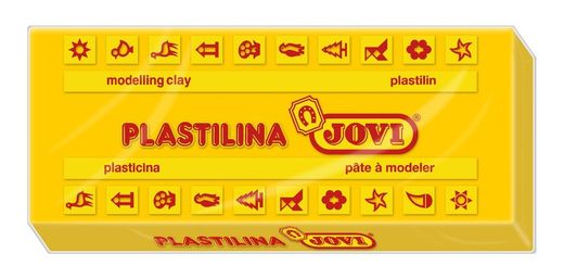 Plastilina JOVI 150 gr. Amarillo oscuro