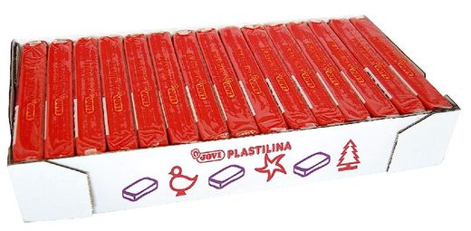 Plastilina JOVI 150 gr. Vermell