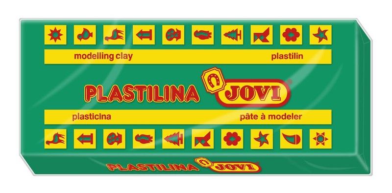 Plastilina JOVI 150 gr. Verde oscuro