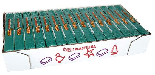 Plastilina JOVI 150 gr. Verd fosc