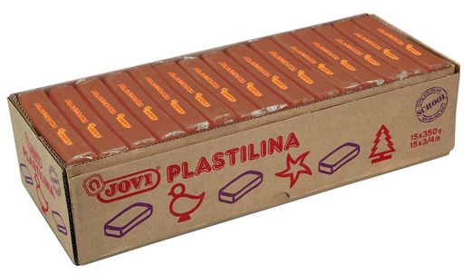 Plastilina JOVI 350 gr. Marró